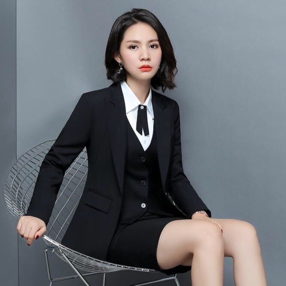 เสื้อกั๊กแฟชั่นสไตล์ OL หรูหรา - Women Formal Wear Business บทวิจารณ์และราคา