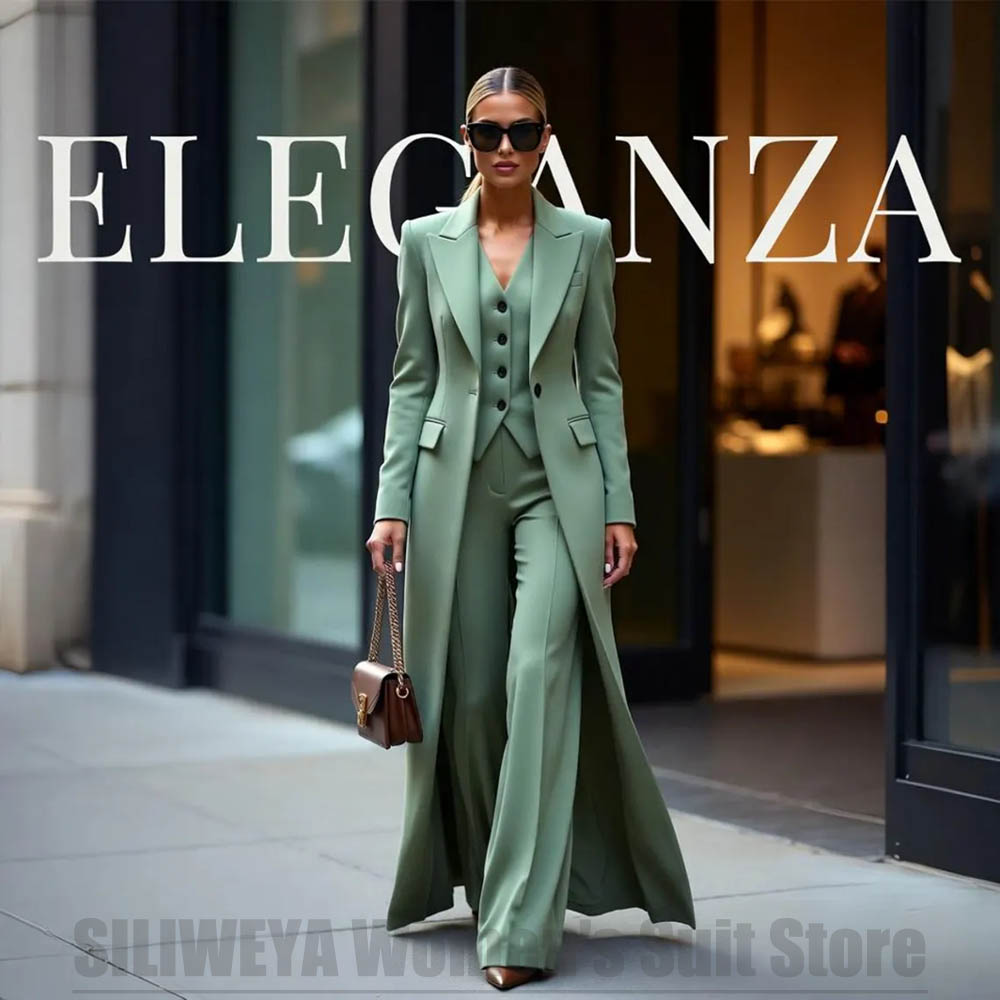 ชุดสูทผู้หญิงสุดชิค แบบสามชิ้น - Women Formal Wear Business บทวิจารณ์และราคา