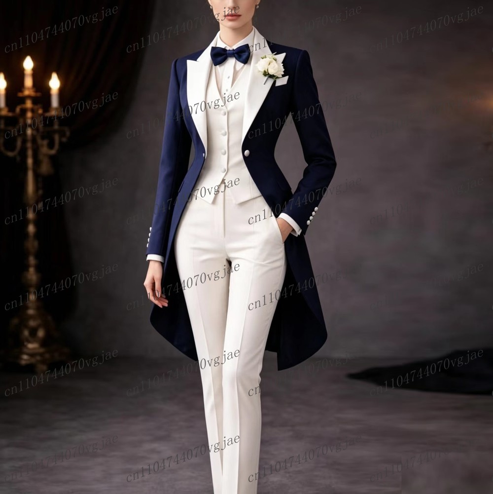 ชุดสูทผู้หญิงสีน้ำเงินกรมท่าแล - Formal Attire Woman บทวิจารณ์และราคา
