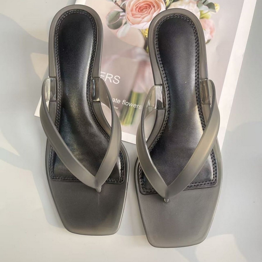 รองเท้าแตะแบบสวมสีเขียวมะกอก P - Kitten Heel Women บทวิจารณ์และราคา