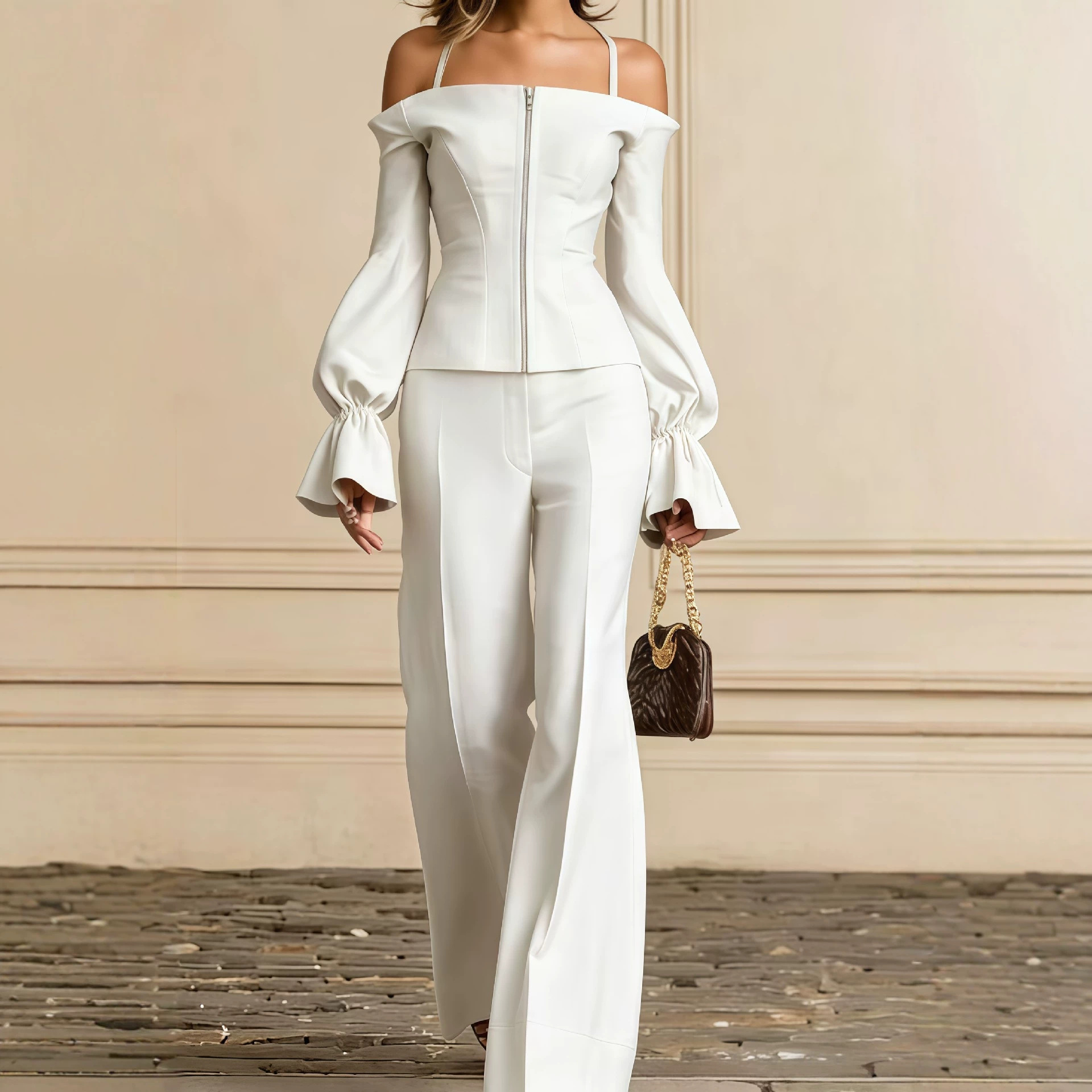 ชุดกางเกง 2 ชิ้นสำหรับผู้หญิง  - Formal Attire Woman บทวิจารณ์และราคา