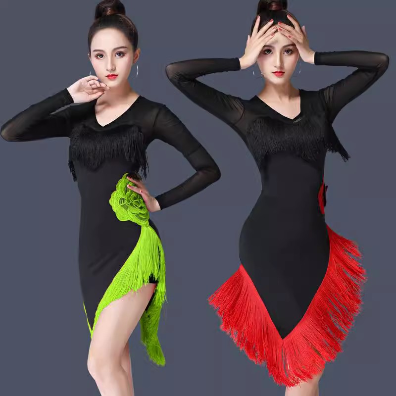 ชุดเดรสแขนยาว ชุดเดรสผู้หญิง ก - Women'S Red Formal Wear บทวิจารณ์และราคา