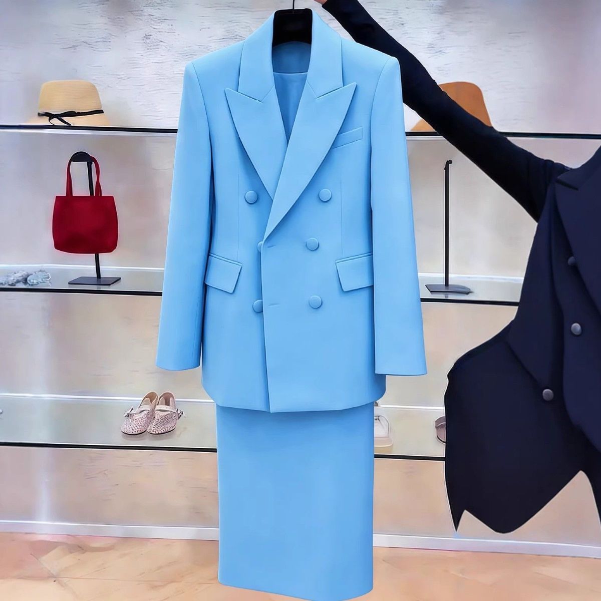 ชุดสูทเบลเซอร์สีขาวสำหรับผู้หญ - Formal Attire Woman บทวิจารณ์และราคา